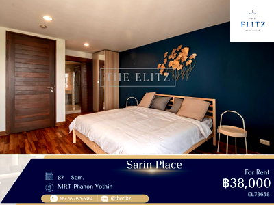 Condos for rent : ✨ Corner Unit with an Extra-Large Balcony - Prime Location near Major Ratchayothin & SCB Park ✨