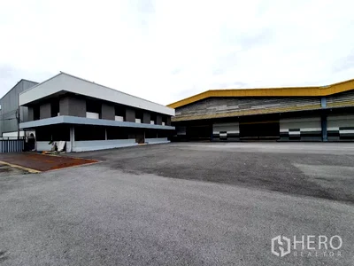 โรงงานให้เช่า : ให้เช่า โรงงาน 3800 ตรม สำโรงใต้ พระประแดง สมุทรปราการ BTS ปู่เจ้า