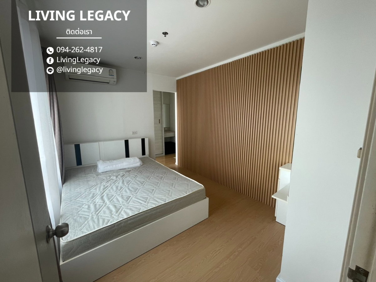 รูป SM63SZ เช่าด่วน คอนโด Lumpini Place Srinakarin 2 นอน 2 น้ำ 52 ตร.ม. ชั้น 18 พร้อมเฟอร์นิเจอร์ 25,000 บาท/เดือน LINE: @livinglegacy - รูปที่ 3/40