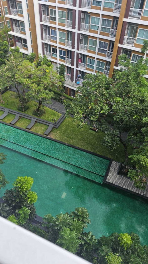 รูป ห้องกว้างใหญ่พิเศษ! 33.05 ตร.ม. วิวสระ!! ขายคอนโด วี คอนโด เอกมัย-รามอินทรา (We Condo Ekamai-Ramindra) ใกล้ MRT วัชรพล | #TPI-3449 - รูปที่ 5/6