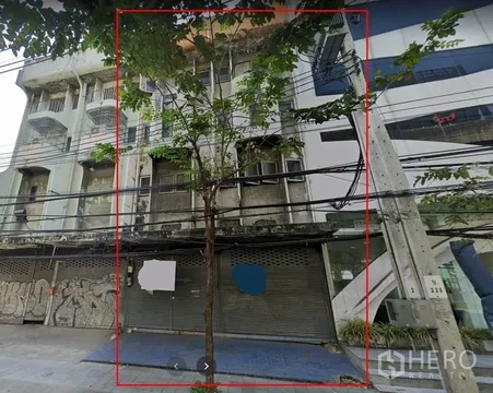 For rent Shophouse 550 sqm in Phra Khanong Tai, Phra Khanong, Bangkok BTS Punnawithi