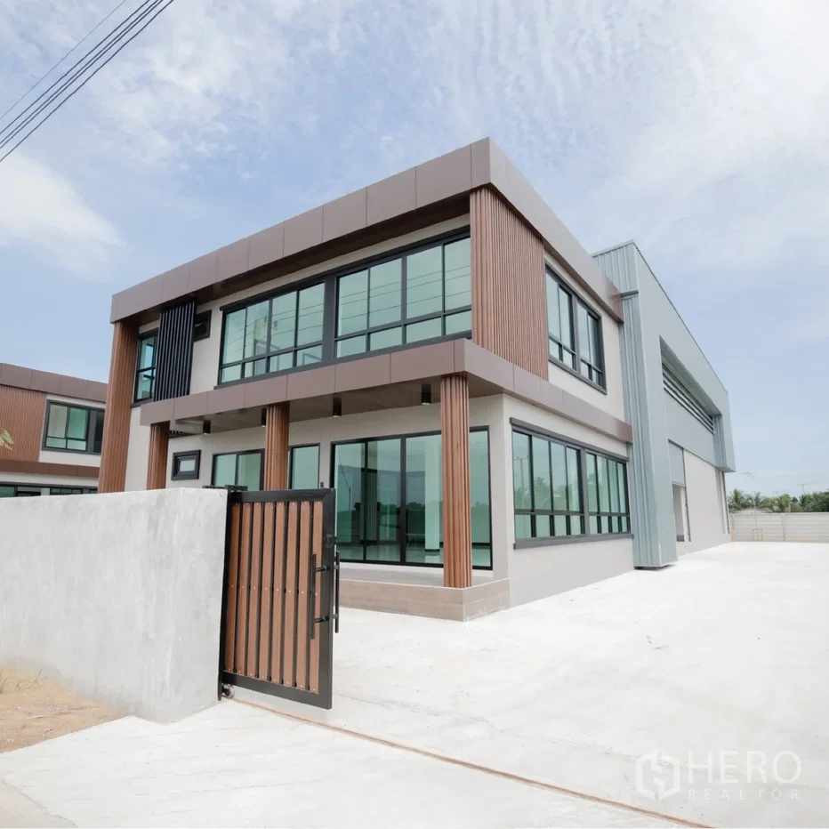 รูป ให้เช่าหรือขาย โรงงาน 494 ตรม นราภิรมย์ บางเลน นครปฐม - รูปที่ 1/9