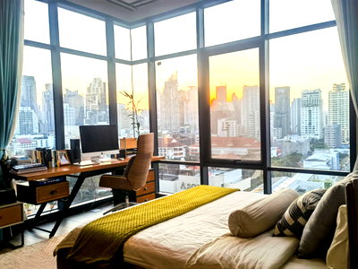 Condos for rent : Condo for Rent at The Lofts Asoke (G6909014) ID Line : @condo54