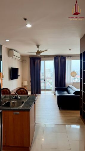 Studio condo for rent, 43 sqm, Villa Sathorn