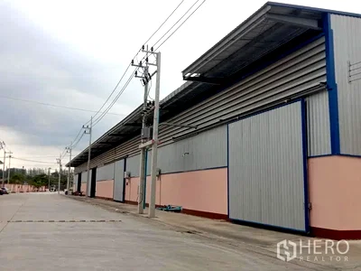 โรงงานให้เช่า : ให้เช่า โรงงาน 3240 ตรม บ้านแพ้ว สมุทรสาคร