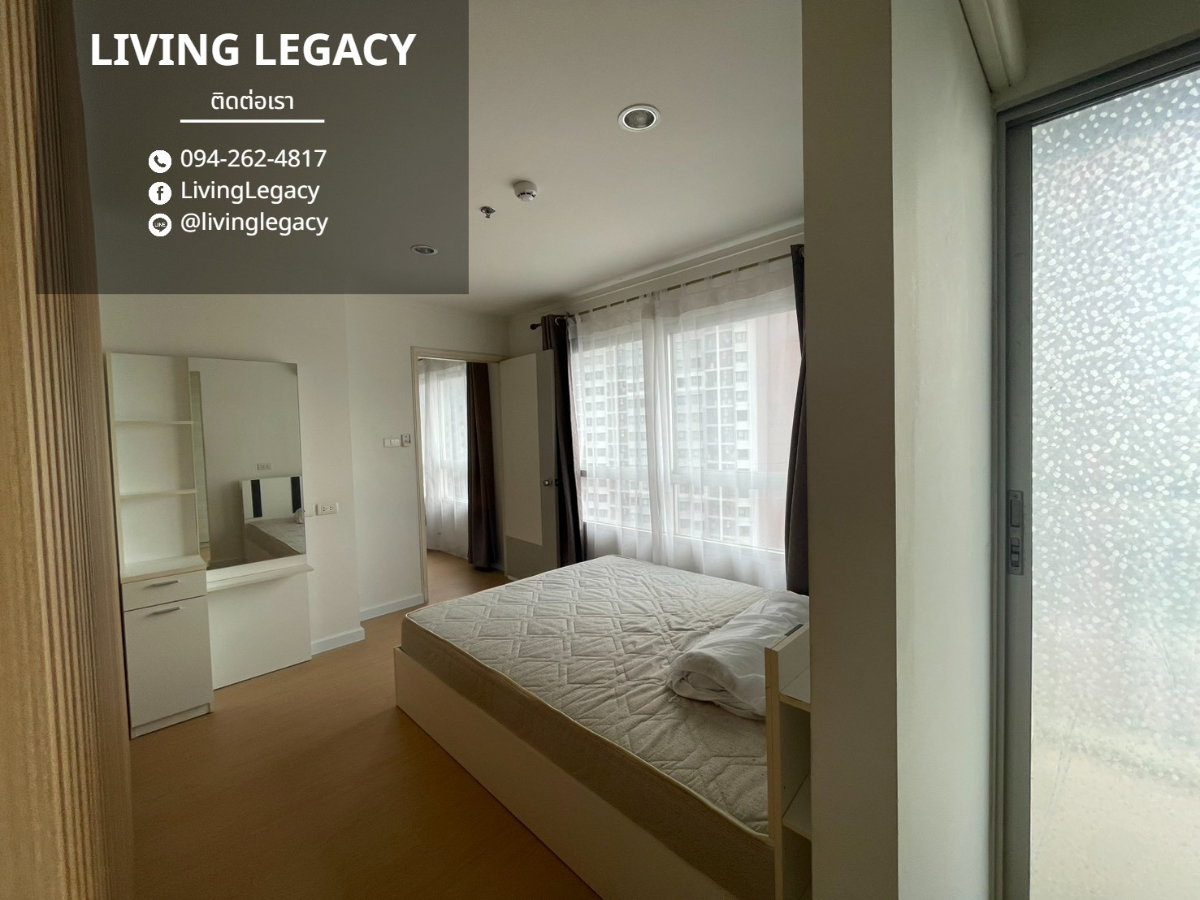 รูป SM63SZ เช่าด่วน คอนโด Lumpini Place Srinakarin 2 นอน 2 น้ำ 52 ตร.ม. ชั้น 18 พร้อมเฟอร์นิเจอร์ 25,000 บาท/เดือน LINE: @livinglegacy - รูปที่ 19/40