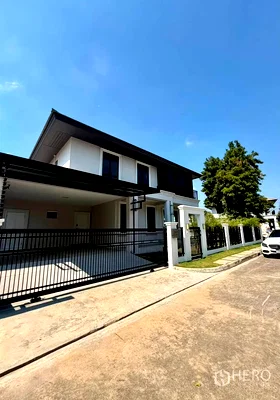 เช่าบ้านเดี่ยว นิคมอัญธานี (เจมโมโปลิส) : ให้เช่าหรือขาย บ้านเดี่ยว 3 ห้องนอน Setthasiri Pattanakarn (เศรษฐสิริ พัฒนาการ) ประเวศ ประเวศ กรุงเทพมหานคร