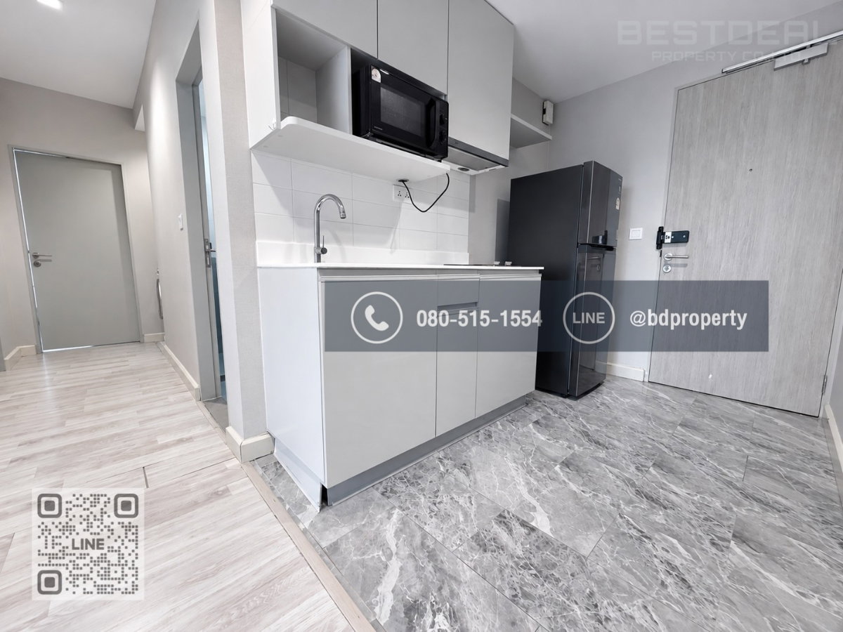 รูป Bestdeal ให้เช่า 2 Bedroom ห้องสวย Fully Furnished พร้อมเข้าอยู่ ราคา 25,000 เดือนเท่านั้น ใกล้MRT และ เซ็นทรัลพระราม 9 เพียง 80 ม. - รูปที่ 14/19