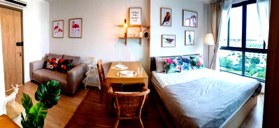 Condos for rent : 🔺Super special!🔺 For Rent Condo IDEO O2 Building C, Floor 9,Studio, Room size 27.00 sqm