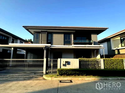 Houses for rent Lam Luk Ka : For rent or sale 4 Bedroom Detached House in Setthasiri Wongwaen-Lamlukka in Bueng Kham Phroi, Lam Luk Ka, Pathum Thani