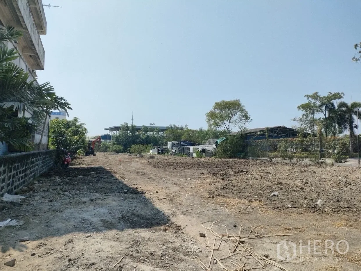 รูป ที่ดิน 448 ตรว ท้ายบ้านใหม่ เมืองสมุทรปราการ สมุทรปราการ - รูปที่ 6/7