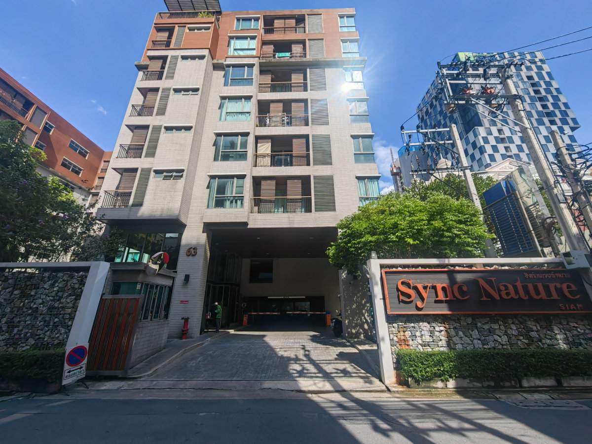 picture For Rent SYNC NATURE SIAM Condominium 3 Bedroom near BTS National Stadium - 19/22