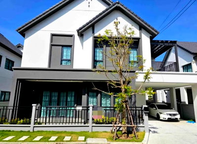 เช่าบ้านเดี่ยว นิคมบางปู(เหนือ) : ให้เช่า บ้านเดี่ยว 4 ห้องนอน Centro Bangna (ศูนย์บางนา) บางแก้ว บางพลี สมุทรปราการ