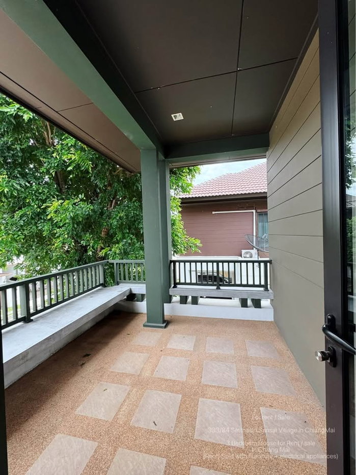 รูป POS เศรษฐสิริ สันทราย (โซนรวมโชค) บ้านเดี่ยว พื้นที่กว้าง บรรยากาศร่มรื่น พร้อมเข้าอยู่ (โทร/ไลน์ 088-5986998) - รูปที่ 10/24