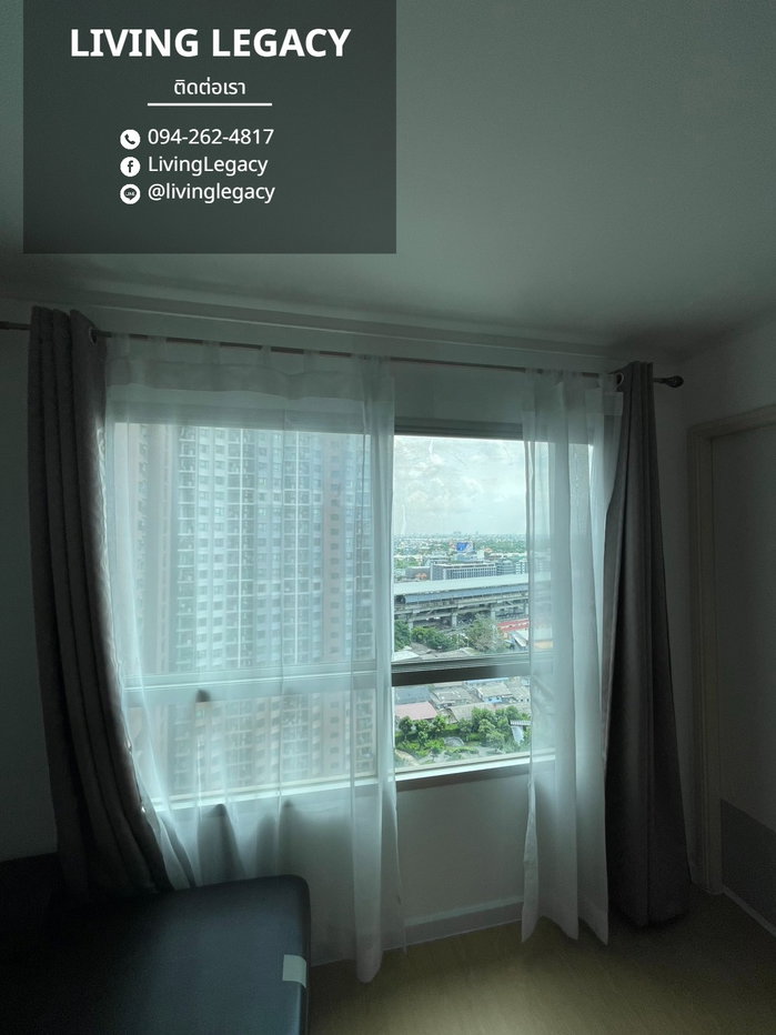 รูป SM63SZ เช่าด่วน คอนโด Lumpini Place Srinakarin 2 นอน 2 น้ำ 52 ตร.ม. ชั้น 18 พร้อมเฟอร์นิเจอร์ 25,000 บาท/เดือน LINE: @livinglegacy - รูปที่ 8/40