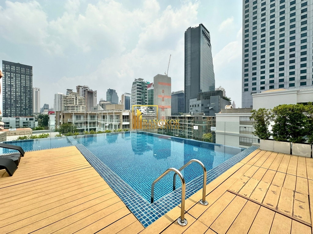 รูป Modern 3 Bedroom Penthouse Apartment For Rent in Asoke - BR0683AP - รูปที่ 10/24