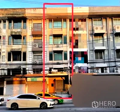 เช่าอาคารพาณิชย์ เขตจตุจักร : ให้เช่า ตึกแถว 210 ตรม ลาดยาว จตุจักร กรุงเทพมหานคร