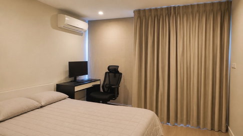 ห้องกว้างใหญ่พิเศษ! 33.05 ตร.ม. วิวสระ!! ขายคอนโด วี คอนโด เอกมัย-รามอินทรา (We Condo Ekamai-Ramindra) ใกล้ MRT วัชรพล | #TPI-3449