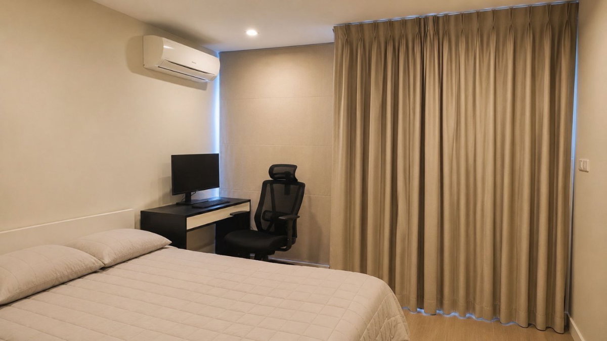 รูป ห้องกว้างใหญ่พิเศษ! 33.05 ตร.ม. วิวสระ!! ขายคอนโด วี คอนโด เอกมัย-รามอินทรา (We Condo Ekamai-Ramindra) ใกล้ MRT วัชรพล | #TPI-3449 - รูปที่ 1/6