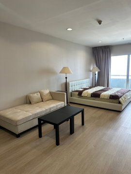 P-48835 ให้เช่า เดอะ แพลทินัม คอนโดมิเนียม🛏 ห้องสตูดิโอ | 42 ตร.ม. | ชั้น 17 | วิวเมือง💰 17,000 บาท/เดือน📞 Line: @easythaihome | 085-592-2897