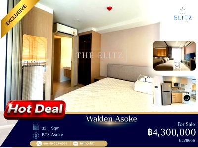 Condos for sale : ✨ THE CHEAPEST DEAL IN ASOKE! Own a Serene Low-Rise Luxury Condo with Ultimate Privacy at the Absolute Lowest Price!  ✨