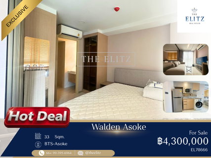 ✨ THE CHEAPEST DEAL IN ASOKE! Own a Serene Low-Rise Luxury Condo with Ultimate Privacy at the Absolute Lowest Price! ✨