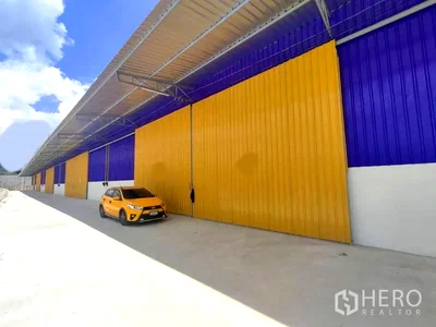 Factory for rent Social Security Office Bangkok Head office : For rent Warehouse 135 sq.m. in Suan Yai, Mueang Nonthaburi, Nonthaburi