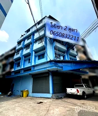 เช่าอาคารพาณิชย์ ซอยแบริ่ง (สุขุมวิท 107) : ให้เช่า ตึกแถว 460 ตรม บางนา บางนา กรุงเทพมหานคร BTS อุดมสุข