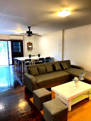 เช่าทาวน์โฮม บิ๊กซี เอ็กซ์ตร้า พระราม 4 : LTHC16149 - Spacious Townhouse for Rent Ekkamai Soi 4 | 450 sq.m. | 4 Storeys | 6 Beds 6 Baths | Fully Furnished | 90K/month