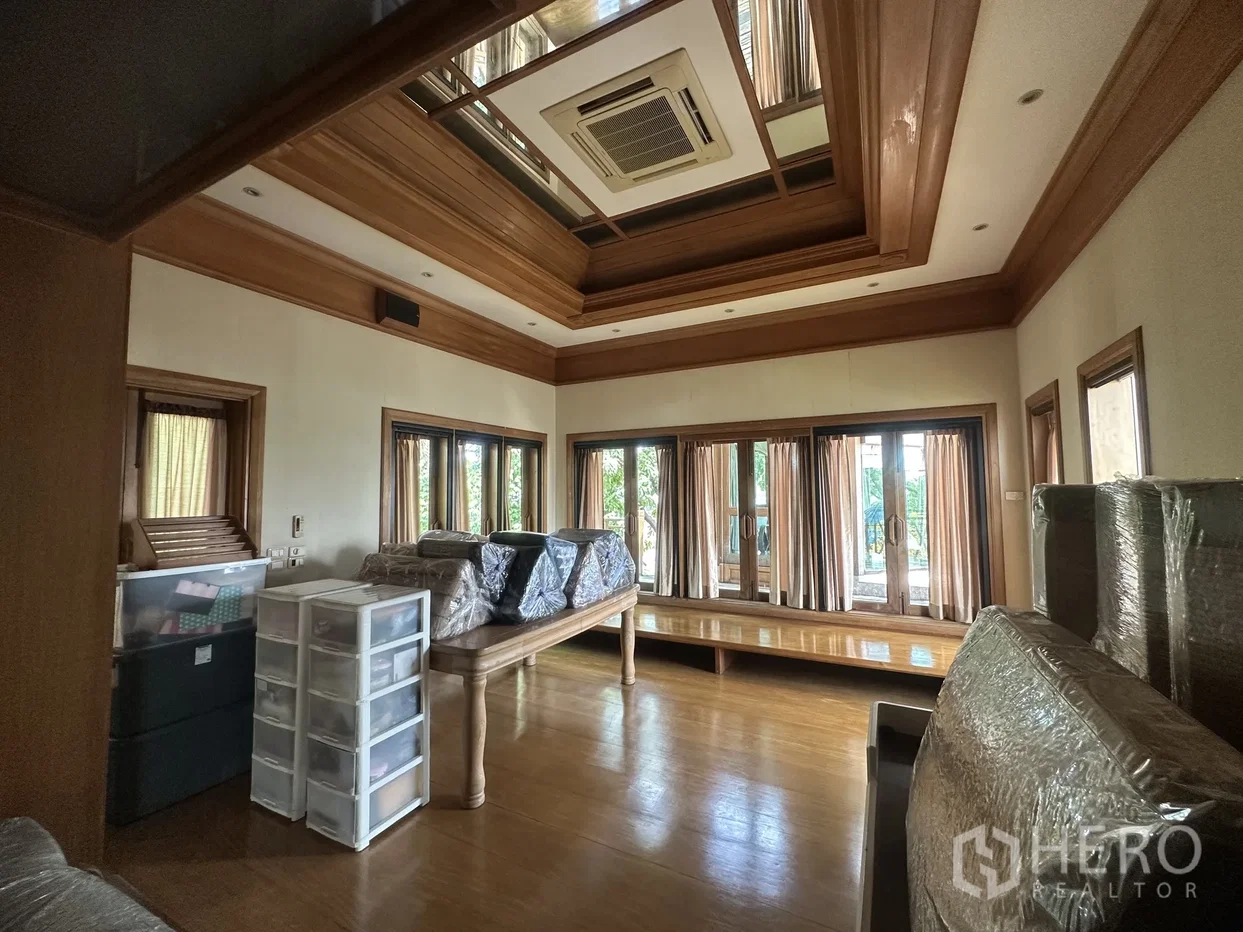 รูป ให้เช่า บ้านเดี่ยว 5 ห้องนอน Garden Home Village คูคต ลำลูกกา ปทุมธานี BTS คูคต - รูปที่ 13/14