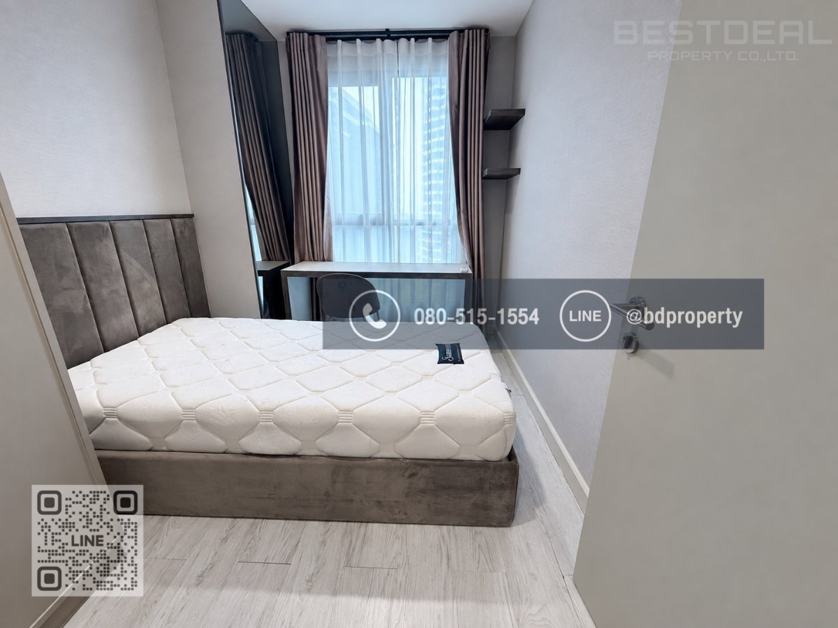 รูป Bestdeal ให้เช่า 2 Bedroom ห้องสวย Fully Furnished พร้อมเข้าอยู่ ราคา 25,000 เดือนเท่านั้น ใกล้MRT และ เซ็นทรัลพระราม 9 เพียง 80 ม. - รูปที่ 5/19