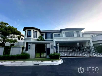 Houses for rent Bangkok : For Rent or Sale 4 Bedroom Detached House in Narasiri Krungthep Kreetha in Hua Mak, Bang Kapi, Bangkok