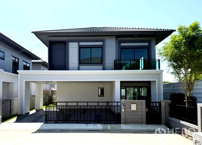เช่าบ้านเดี่ยว บ.บรอนสัน แอนด์ จาคอบส์ อินเตอร์เนชั่นแนล : ให้เช่า บ้านเดี่ยว 4 ห้องนอน Britania Bangna-Srivaree หนองปรือ บางพลี สมุทรปราการ