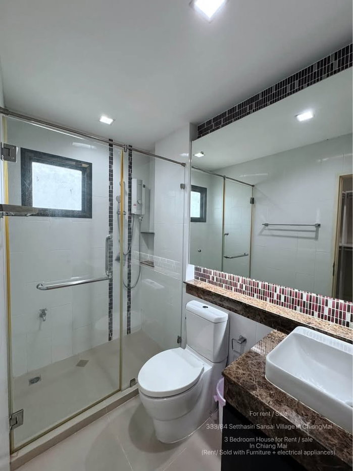 รูป POS เศรษฐสิริ สันทราย (โซนรวมโชค) บ้านเดี่ยว พื้นที่กว้าง บรรยากาศร่มรื่น พร้อมเข้าอยู่ (โทร/ไลน์ 088-5986998) - รูปที่ 7/24