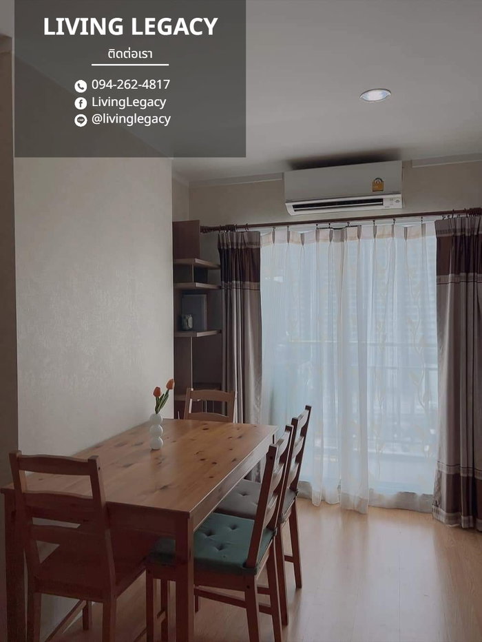 รูป SIE6PH เช่าด่วน คอนโด Lumpini Place Srinakarin - Huamark Station 33 ตร.ม. | ชั้น 12 | 1 นอน 1 น้ำ พร้อมอยู่ 14,000 บาท/เดือน LINE: @livinglegacy - รูปที่ 9/9
