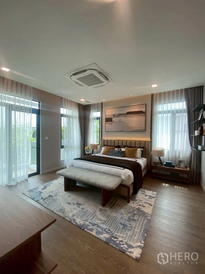 รูป ให้เช่า บ้านเดี่ยว 4 ห้องนอน Mantana Bangna KM 15 (อดีตบางนา กม. 15) บางโฉลง บางพลี สมุทรปราการ - รูปที่ 13/28