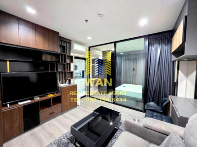 คอนโดให้เช่า : ให้เช่าคอนโด politan rive ขนาด 30 ตร.ม.ชั้น 52 เฟอร์ครบ พร้อมอยู่ ตกแต่งสวย