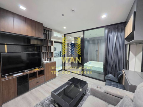 ให้เช่าคอนโด politan rive ขนาด 30 ตร.ม.ชั้น 52 เฟอร์ครบ พร้อมอยู่ ตกแต่งสวย