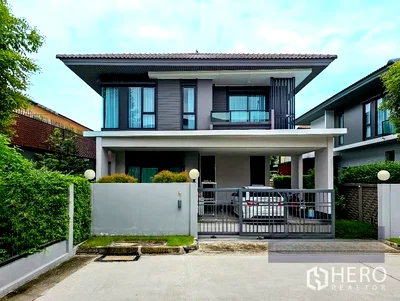 บ้านเดี่ยว ปทุมธานี : ขาย บ้านเดี่ยว 3 ห้องนอน   เศรษฐสิริ วงแหวน-ลำลูกกา ปทุมธานี