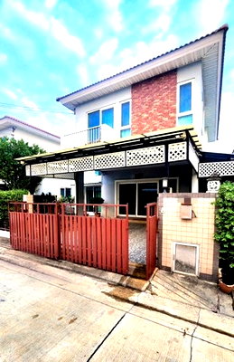 เช่าบ้านเดี่ยว เดอะ พาซิโอ พาร์ค กาญจนาภิเษก : HU7745 บ้านแฝดให้เช่า  ศุภาลัย เบลล่า วงแหวน ปิ่นเกล้า - พระราม 5 นนทบุรี