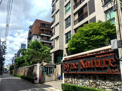 Condos for rent :  For Rent SYNC NATURE SIAM Condominium 3 Bedroom near BTS National Stadium  