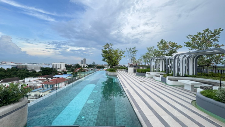 ปล่อยเช่าคอนโดออริจิ้นเพลส คอนโดใหม่ ตกแต่งสวยงามตามรูป