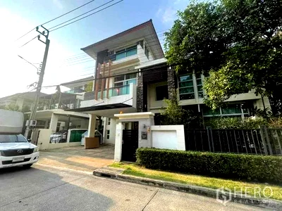 เช่าบ้านเดี่ยว รร.สายอักษร : ให้เช่าหรือขาย บ้านเดี่ยว 5 ห้องนอน คันนายาว กรุงเทพมหานคร