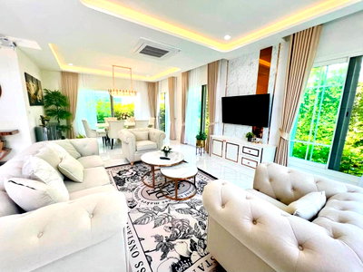 Houses for rent Samut Prakarn : 💚💛🧡 HBN0280 Grandio Bangna KM.5 📲LINE: @theagentpro 🩷💜💙
