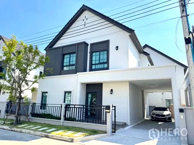 เช่าบ้านเดี่ยว นิคมบางปู(เหนือ) : ให้เช่า บ้านเดี่ยว 4 ห้องนอน Centro Bangna (ศูนย์บางนา) บางแก้ว บางพลี สมุทรปราการ