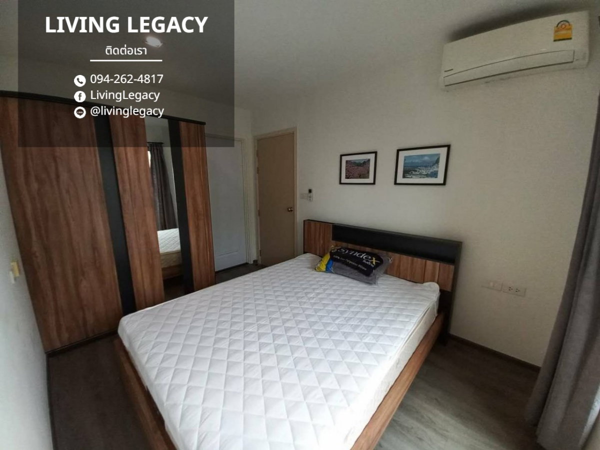 รูป LWT4UTHH เช่าด่วน คอนโด Rich Park @ Triple Station 27 ตร.ม. | ชั้น 18 | 1 ห้องนอน | 1 ห้องน้ำ 11,000 บาท/เดือน line id : @livinglegacy - รูปที่ 4/16