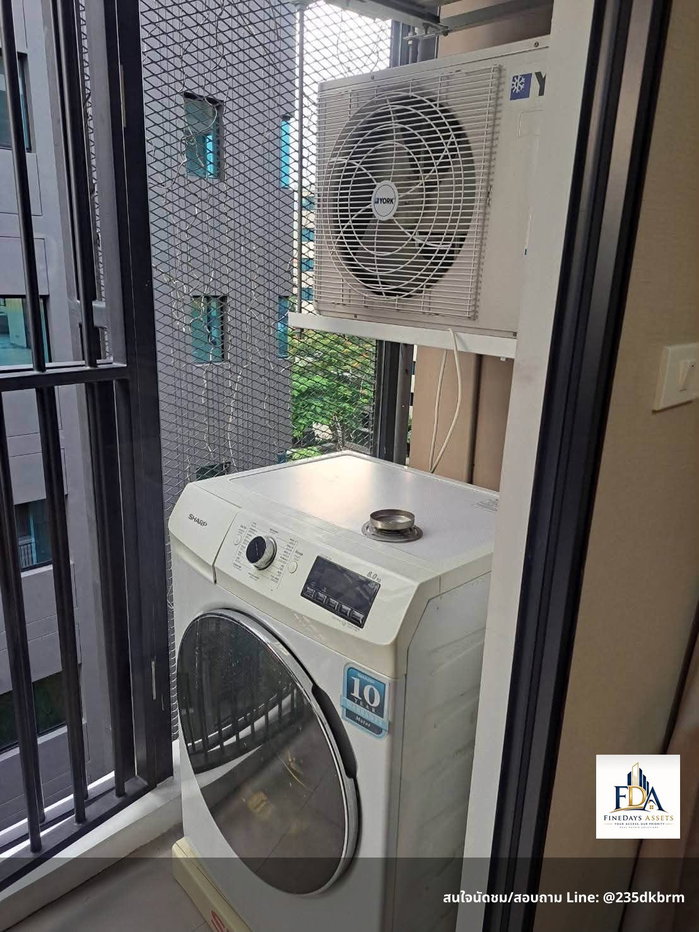 รูป FD-084605✨ ให้เช่าด่วน! บลอสซั่ม คอนโด แอท สาทร-เจริญราษฎร์ 1 ห้องนอน แต่งครบพร้อมอยู่ ใกล้ BTS - รูปที่ 6/8