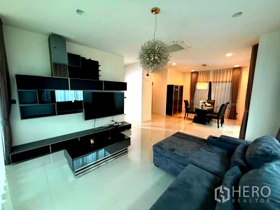 Houses for rent National Institute of Development Administration (NIDA) : For Rent 3 Bedroom Detached House in Setthasiri Krungthep Kreetha in Hua Mak, Bang Kapi, Bangkok