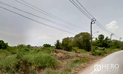 ที่ดิน บางบ่อ สมุทรปราการ : ที่ดิน 24 ไร่ พื้นที่สีม่วง นิคมอุตสาหกรรมเอเซีย บางบ่อ สมุทรปราการ