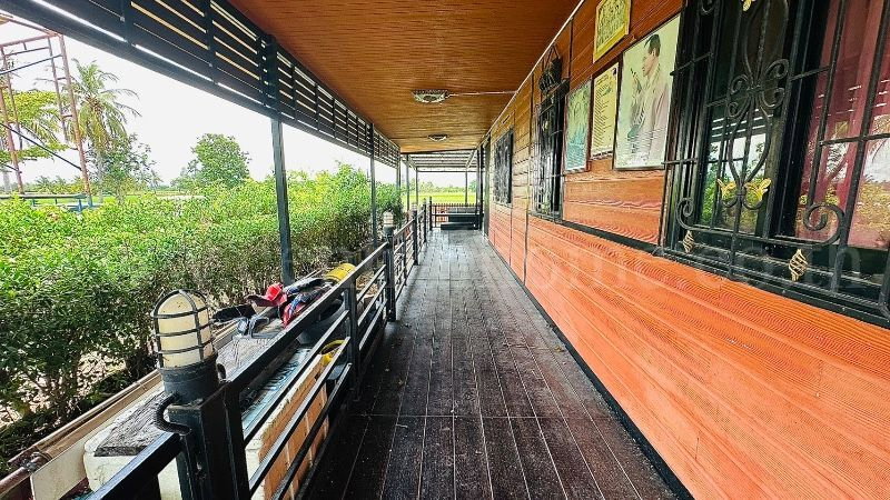 รูป บ้านเดี่ยว ที่ดิน 1 ไร่ 3 งาน คลองชะโด สามชุก สุพรรณบุรี วิวสวย ราคาถูกมาก - รูปที่ 8/19